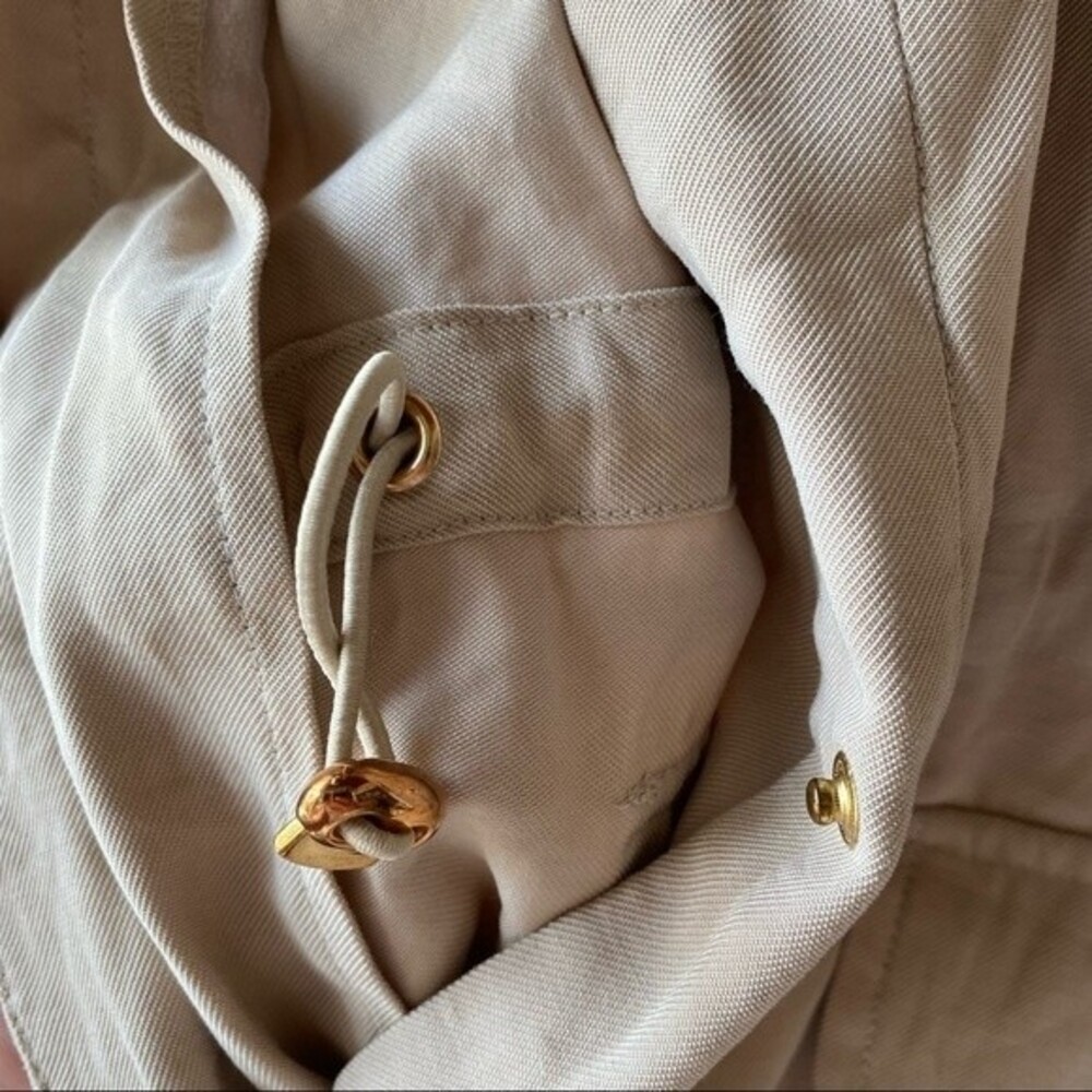 Zara Basic Beige Neutral Lightweight Jacket - image 8
